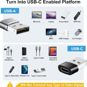 Ainisoul: USB C Female to USB A Male Adapter