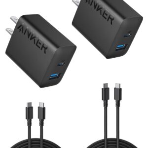 Anker: 20W Fast USB C Charger Block (2-Pack)